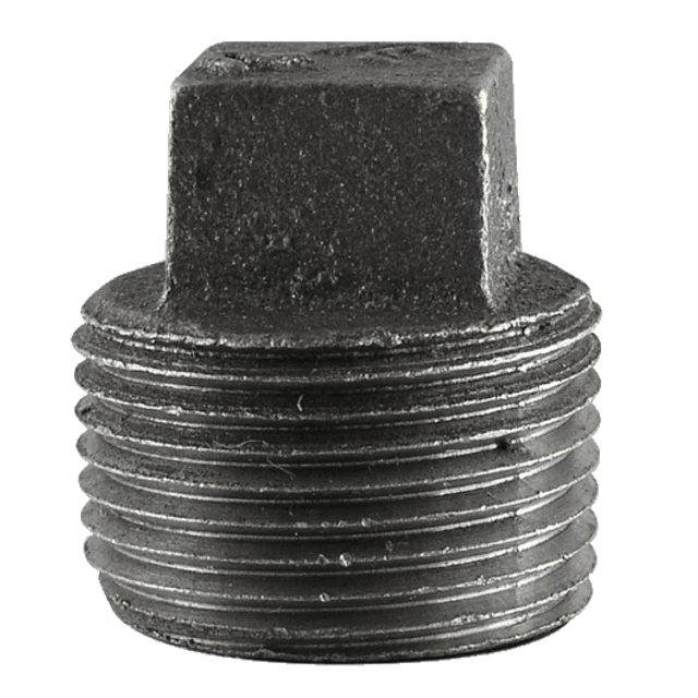 Black Malleable Plug
