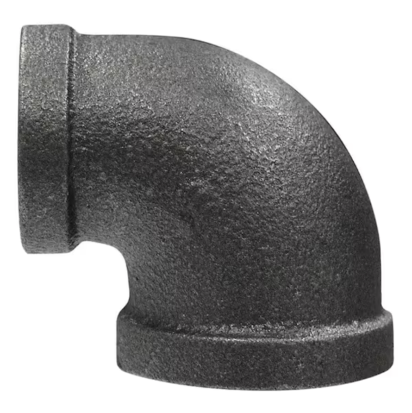 Black-Malleable-Reducing-90-Elbow