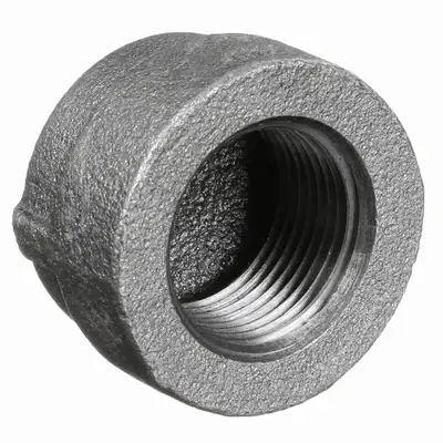 Black Malleable Cap