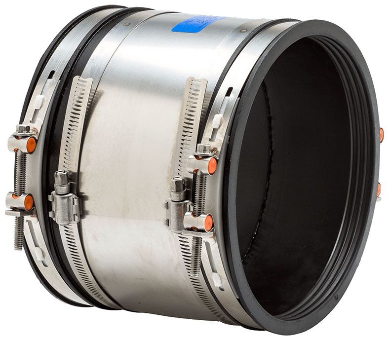 MCPIndustries-Mission-Rubber_1406032_Image1.jpg pipe coupling, plumbing coupling, coupling fitting, pipe connector, mechanical coupling, pipe connection, pipe repair, piping installation, transition fitting, plumbing maintenance,